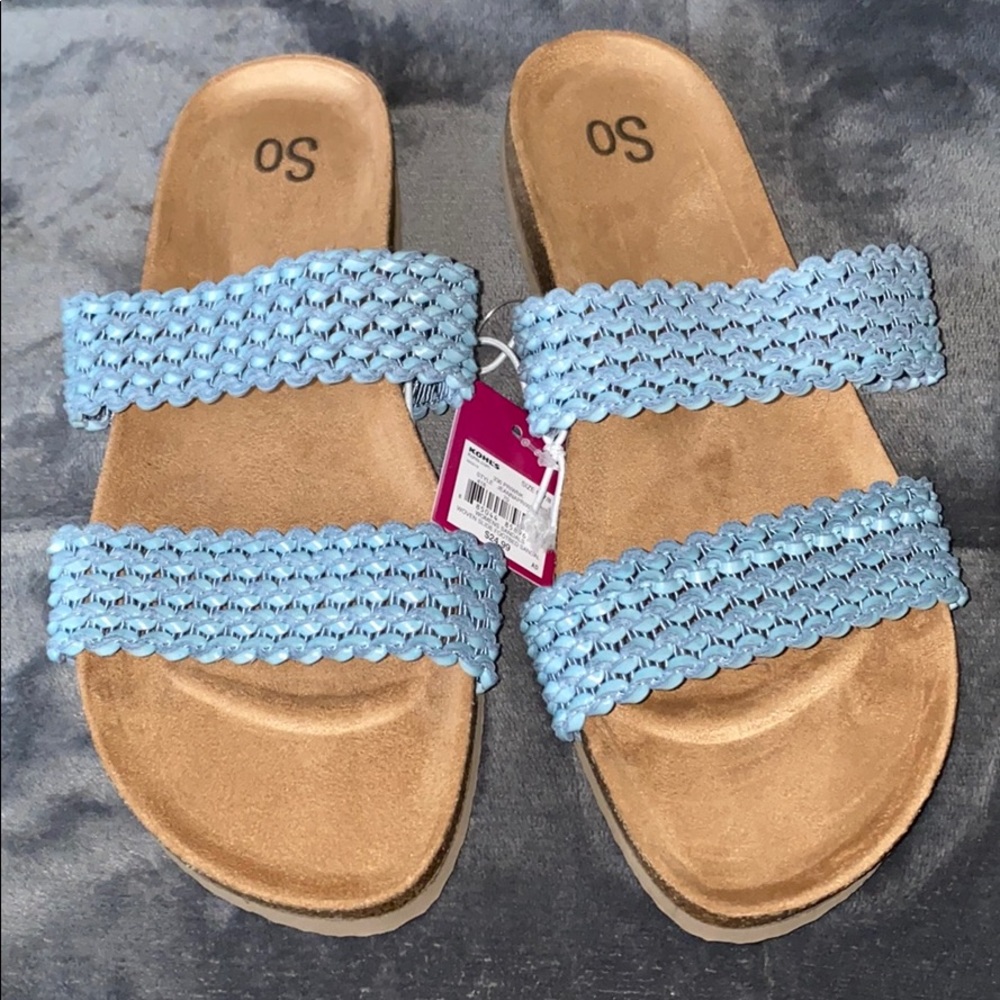NEW Woven Slide Sandals
